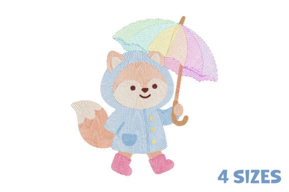 Rainy Fox Embroidery Design Review for Etsy Sellers