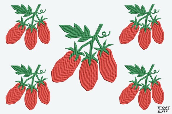 Tomatoes Embroidery Design Review