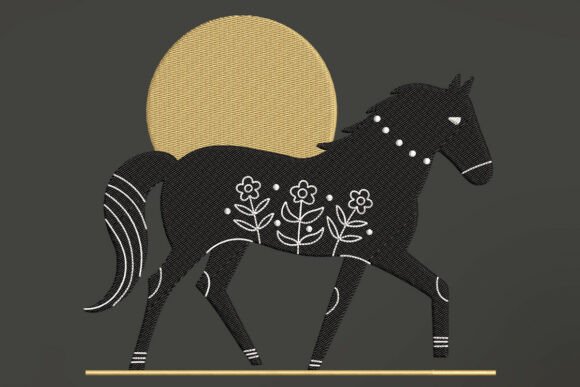 Wild Horse Embroidery Design Review for Sellers